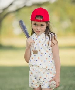 Evie's Closet Clothing Take Me Out To The Ball Game Lounge Spring & Summer