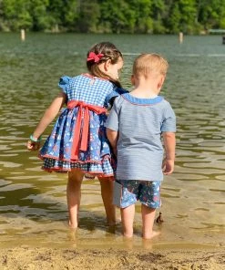 Evie's Closet Clothing Seas The Day Boys Set Spring & Summer