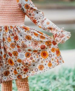 Evie's Closet Clothing Retro Sunflower Fall & Winter