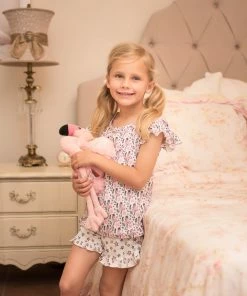 Evie's Closet Clothing Flamingo Star Lounge Spring & Summer