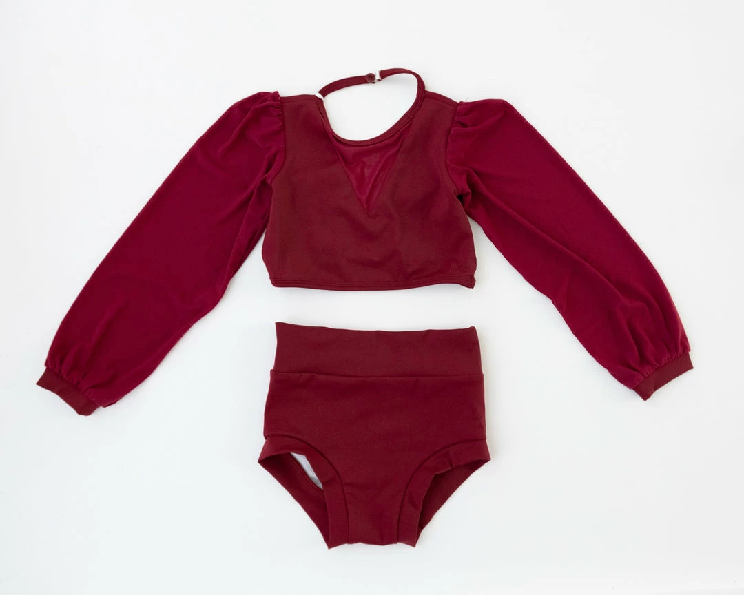 Wholesale ๐ Evie's Studio Garnet Long Sleeve 2pc ๐ 2 Evie's Studio Garnet Long Sleeve 2pc
