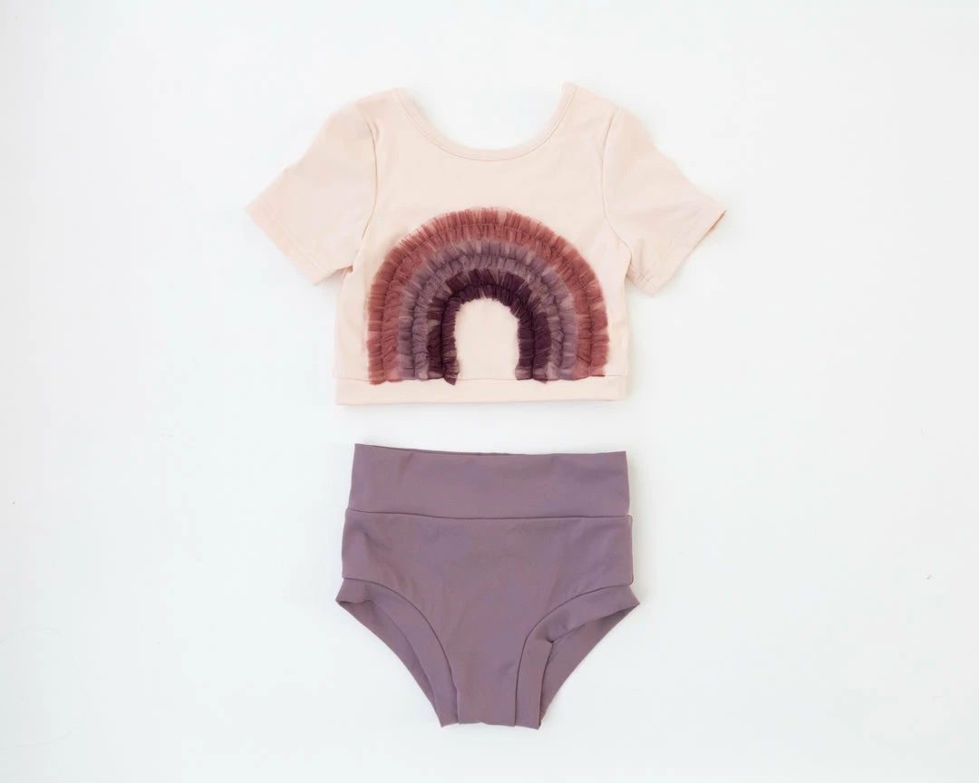 Coupon โ Evie's Studio Plum Rainbow 2pc Leo ๐ 4 Evie's Studio Plum Rainbow 2pc Leo