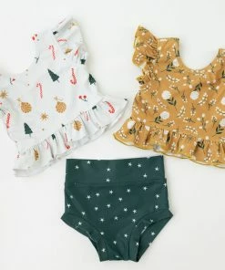Evie's Studio Holiday Floral 3 Piece Set
