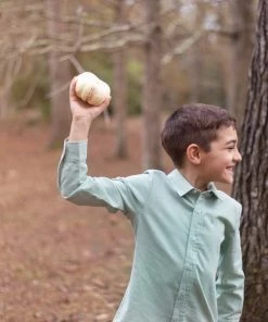 My Three Sons Boys Green Grateful Shirt