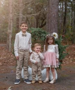 My Three Sons Fall & Winter Boys Brightly Shining Shirt + Bow Tie