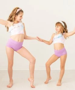 Evie's Studio Lavender Stars Two Piece Leo