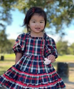 Evie's Closet Clothing Fall & Winter Perfectly Plaid Dress