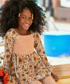 Evie's Closet Clothing Retro Sunflower Fall & Winter