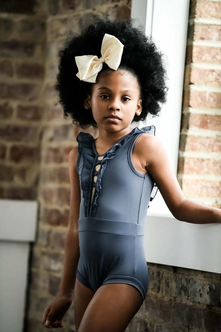 Budget ๐ Evie's Studio Navy Ruffle Leo ๐ 1 Evie's Studio Navy Ruffle Leo