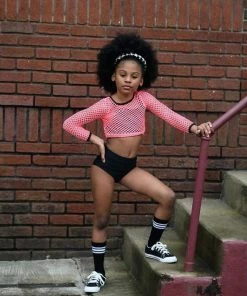 Coupon π₯° Evie's Studio Hot Pink Mesh Leo Set π 6 Evie's Studio Hot Pink Mesh Leo Set