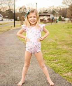 Deals π Evie's Studio Pink Floral Tie Leotard π 10 Evie's Studio Pink Floral Tie Leotard