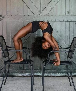 Evie's Studio Sassy Black Grommet Leo