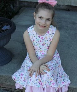 Evie's Closet Clothing Beach Bouquet Reversible Dress