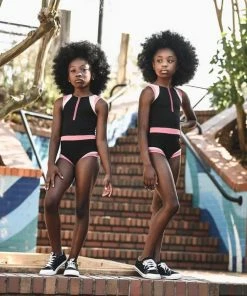 Evie's Studio Sporty Pink Leotard