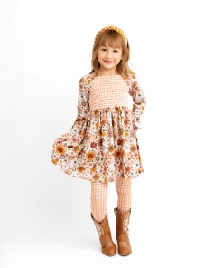 Evie's Closet Clothing Retro Sunflower Fall & Winter