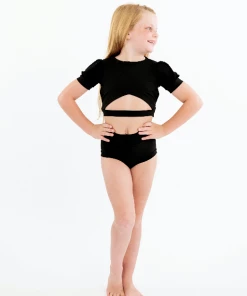 Evie's Studio Onyx Triangle Top 2pc