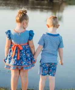 Evie's Closet Clothing Seas The Day Boys Set Spring & Summer