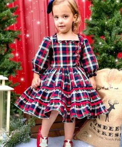 Evie's Closet Clothing Fall & Winter Perfectly Plaid Dress