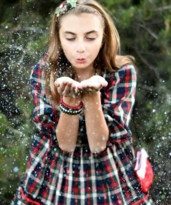 Evie's Closet Clothing Fall & Winter Perfectly Plaid Dress