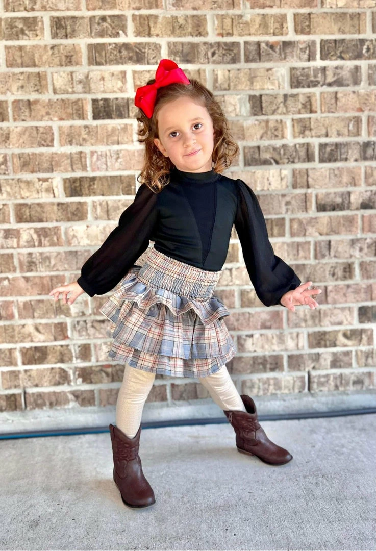 Hot Sale ๐ Evie's Studio Onyx Long Sleeve Leo ๐ 6 Evie's Studio Onyx Long Sleeve Leo