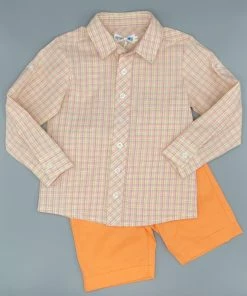 Evie's Closet Clothing Spring & Summer Boys Coral Garden Shorts