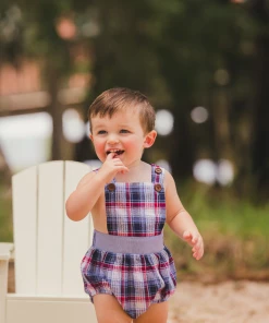 Evie's Closet Clothing Little Boys Americana Romper Spring & Summer