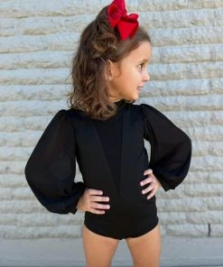 Hot Sale ๐ Evie's Studio Onyx Long Sleeve Leo ๐ 17 Evie's Studio Onyx Long Sleeve Leo
