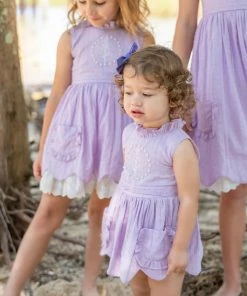 Evie's Closet Clothing Spring & Summer Lavender Pearl Bubble
