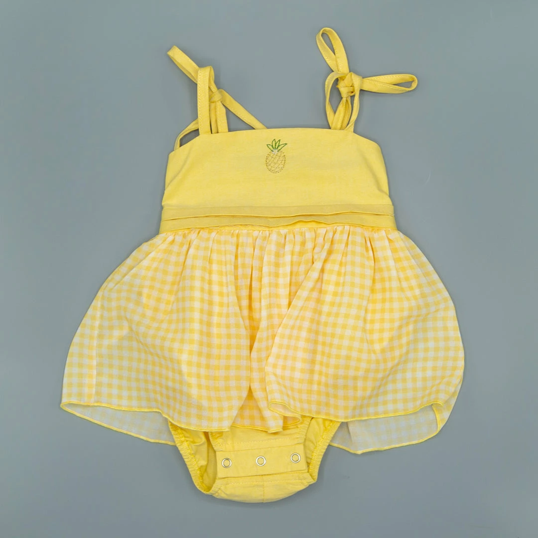 Flash Sale ❤️ Evie's Closet Clothing Spring & 🌞 Summer Pineapple Paradise Bubble ✨ 2 Evie's Closet Clothing Spring & Summer Pineapple Paradise Bubble