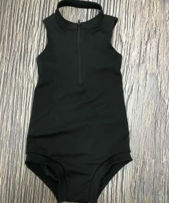 Evie's Studio Onyx Sporty Zipper Leo