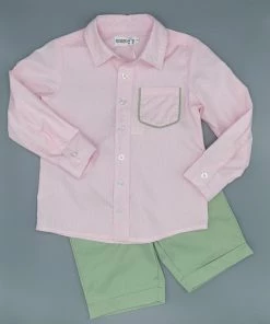 Evie's Closet Clothing Spring & Summer Boys Spring Panel Shirt