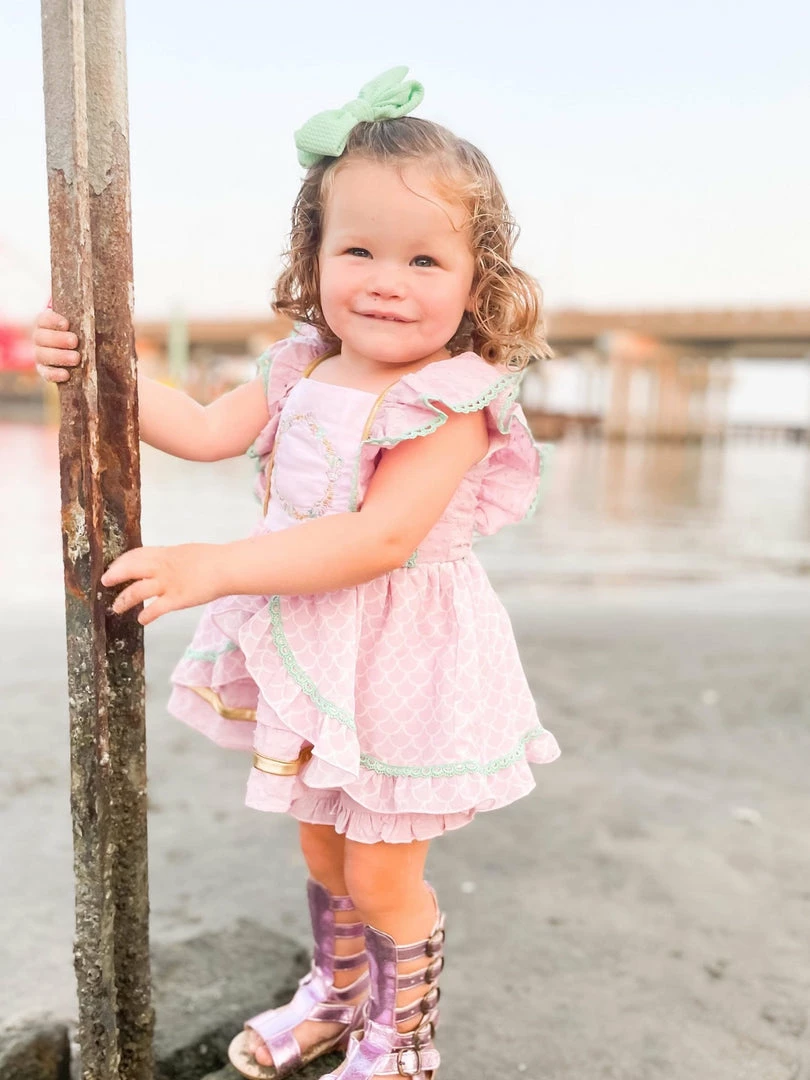 Budget ⌛ Evie's Closet Clothing Spring & ☀️ Summer Under The Sea Tunic Set ⭐ 3 Evie's Closet Clothing Spring & Summer Under The Sea Tunic Set