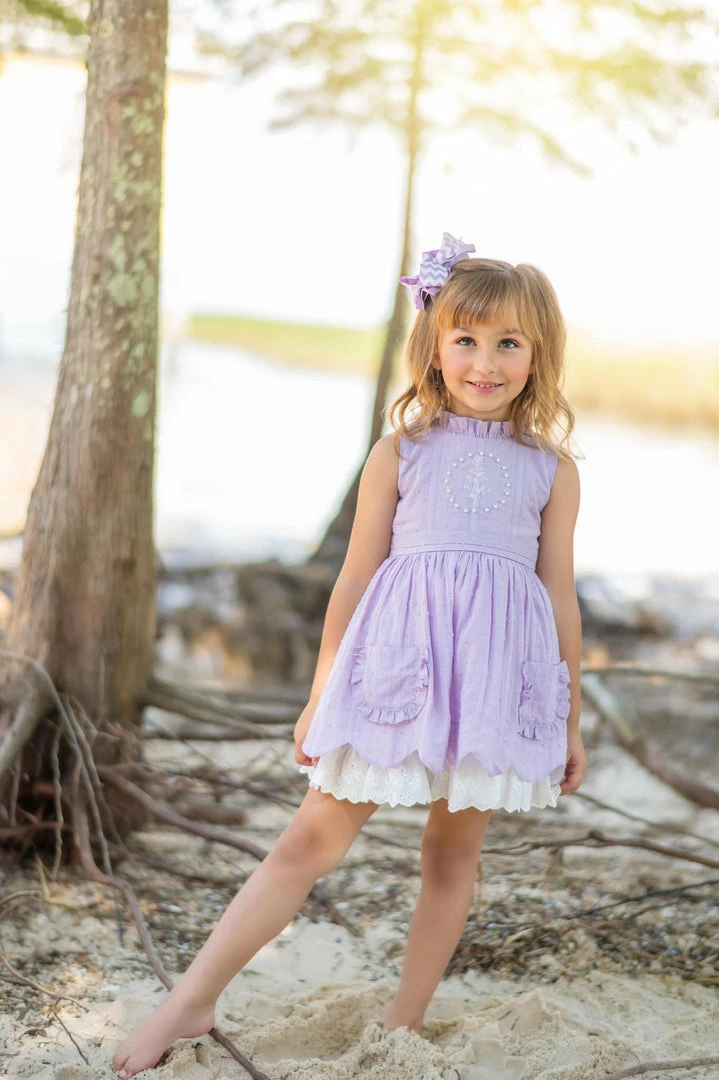 Flash Sale ๐ฅ Evie's Closet Clothing Lavender Pearl ๐ Dress Spring & ๐ Summer โ๏ธ 1 Evie's Closet Clothing Lavender Pearl Dress Spring & Summer