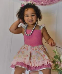 Evie's Closet Clothing Coral Floral Tunic Set