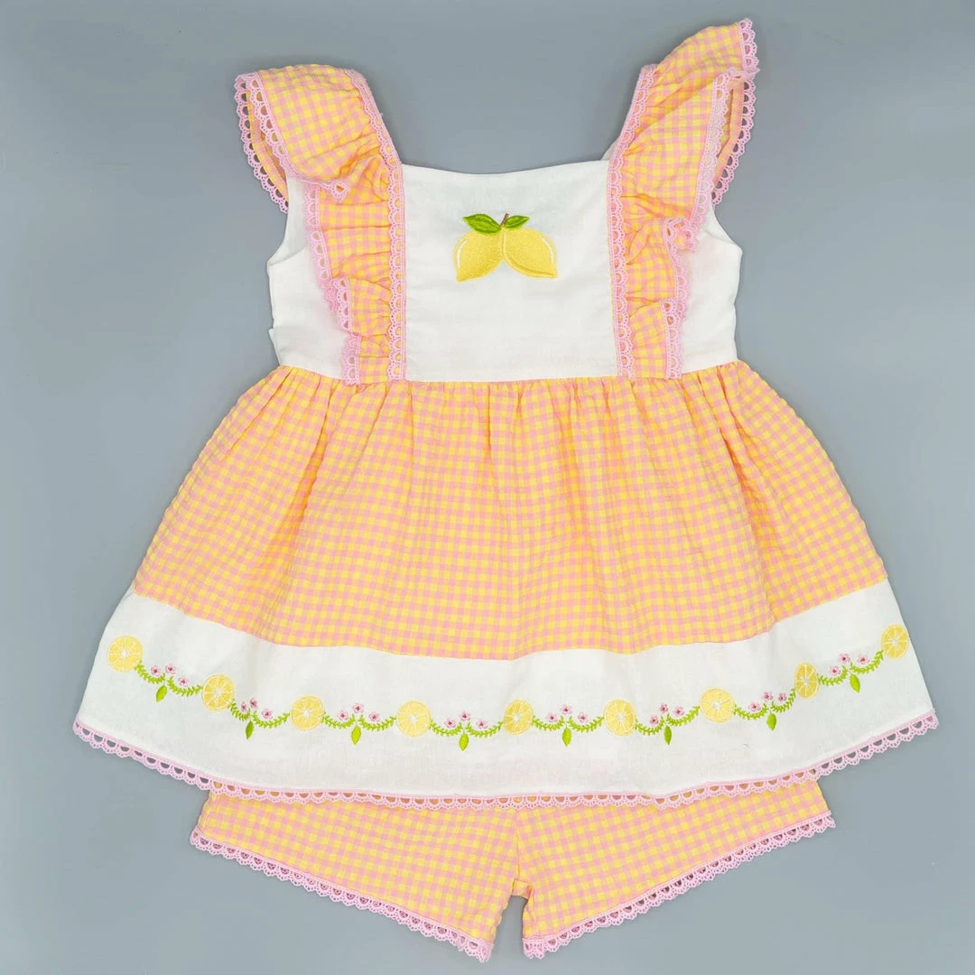 Coupon 🤩 Evie's Closet Clothing Spring & 🌞 Summer Lemon Love Tunic Set 🎁 3 Evie's Closet Clothing Spring & Summer Lemon Love Tunic Set