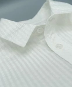 Evie's Closet Clothing Boys White Shirt Spring & Summer