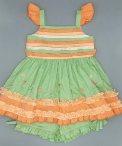 Evie's Closet Clothing Coral Garden Tunic Set