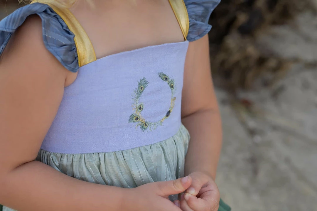 Cheapest โ๏ธ Evie's Closet Clothing Peacock Feathers ๐ Dress ๐ 3 Evie's Closet Clothing Peacock Feathers Dress