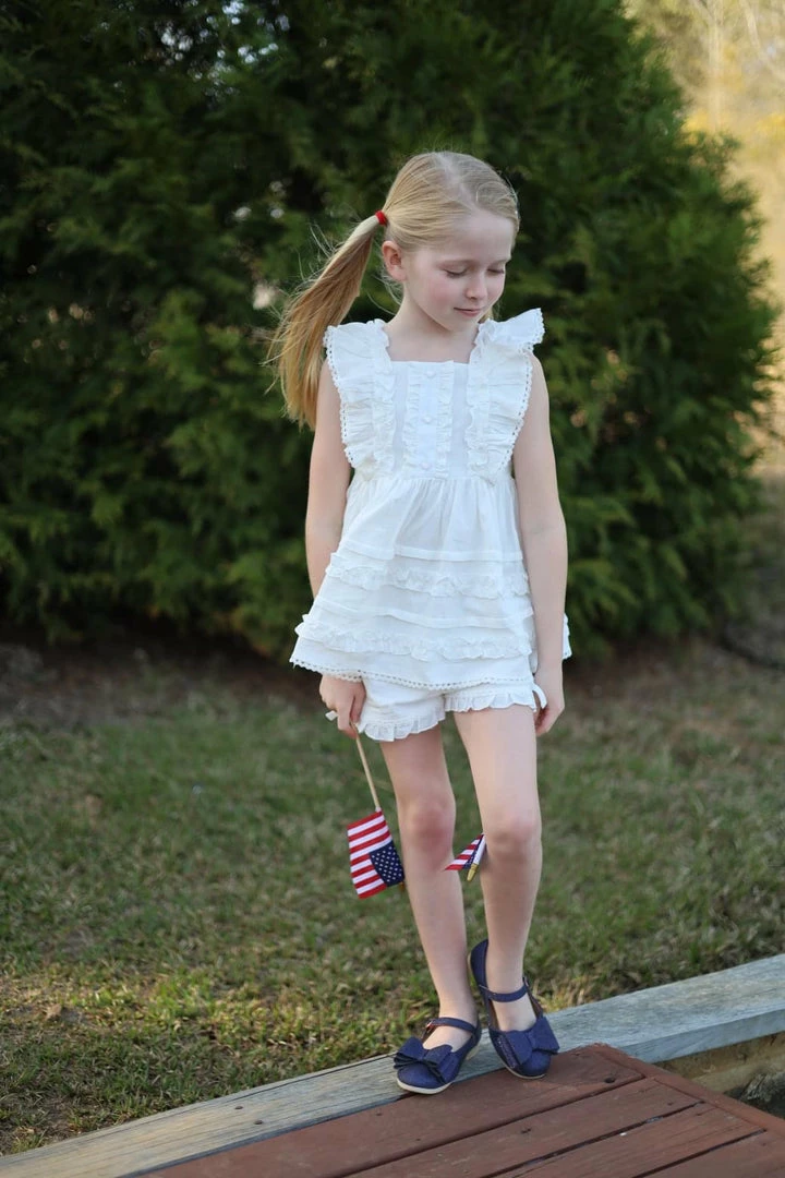 Budget ๐ Evie's Closet Clothing White Truffle Tunic Set ๐งจ 1 Evie's Closet Clothing White Truffle Tunic Set