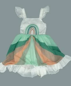 Evie's Closet Clothing Spring & Summer Teal Rainbow Simplicity