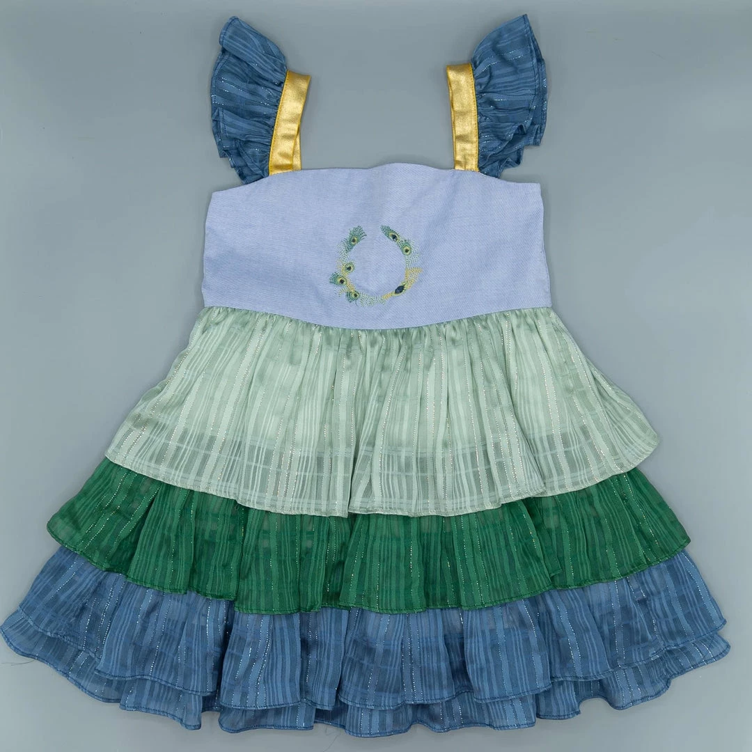 Cheapest โ๏ธ Evie's Closet Clothing Peacock Feathers ๐ Dress ๐ 2 Evie's Closet Clothing Peacock Feathers Dress