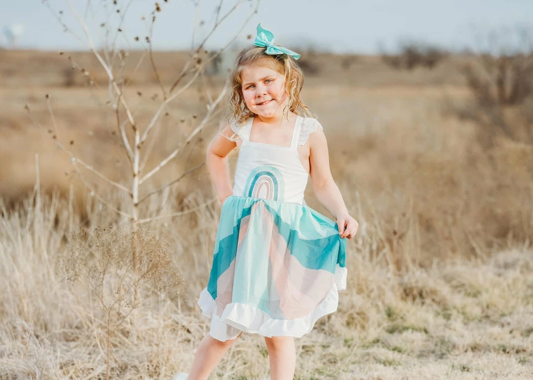 Top 10 โ๏ธ Evie's Closet Clothing Spring & โ๏ธ Summer Teal Rainbow Simplicity ๐ 3 Evie's Closet Clothing Spring & Summer Teal Rainbow Simplicity