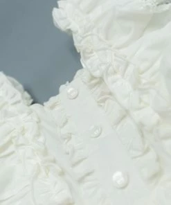 Evie's Closet Clothing White Truffle Bubble Spring & Summer