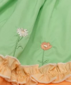 Evie's Closet Clothing Coral Garden Dress Spring & Summer