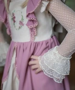 Evie's Closet Clothing Fall & Winter Ivory Lace Layering Shirt