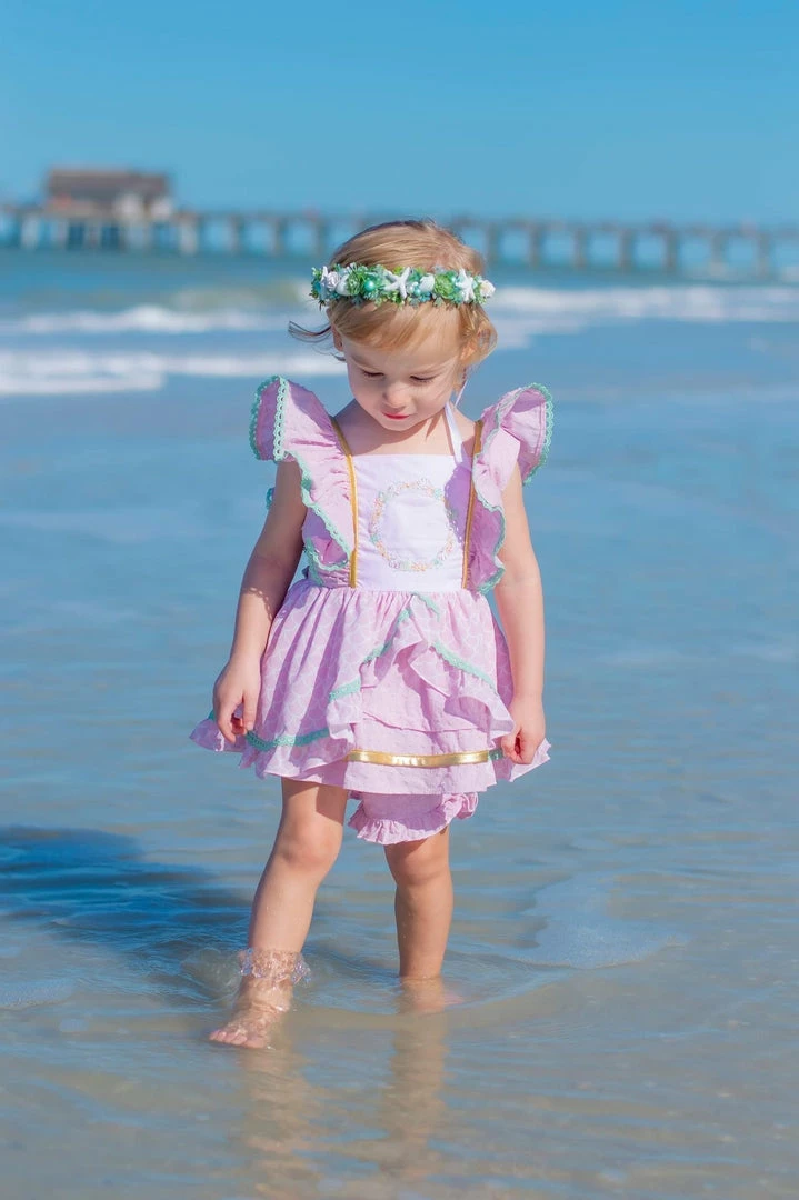 Budget ⌛ Evie's Closet Clothing Spring & ☀️ Summer Under The Sea Tunic Set ⭐ 1 Evie's Closet Clothing Spring & Summer Under The Sea Tunic Set