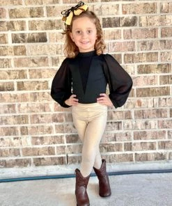 Evie's Studio Onyx Long Sleeve Leo
