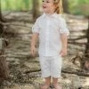 Evie's Closet Clothing Boys White Shirt Spring & Summer