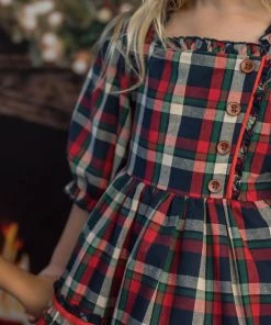 Evie's Closet Clothing Fall & Winter Perfectly Plaid Dress