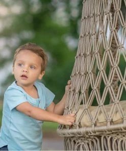 Evie's Closet Clothing Spring & Summer Blue Boys Henley